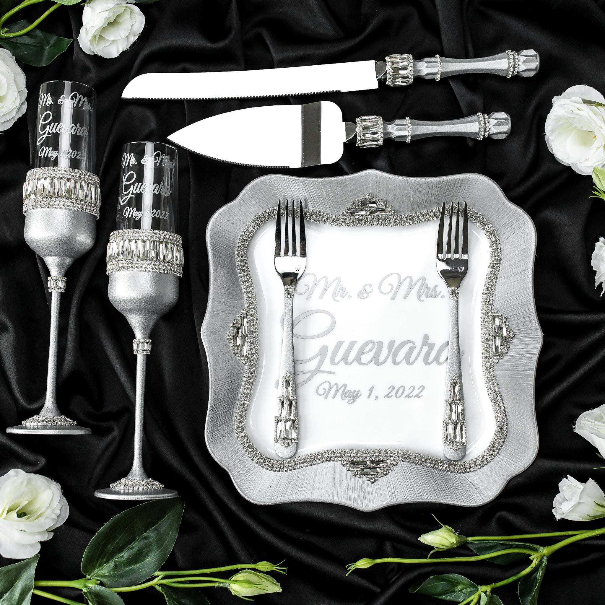 Wedding plate shop set