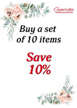 Load image into Gallery viewer, Burgundy wedding glasses for bride and groom, wedding cake server sets & cake plate