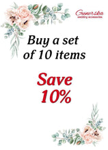 Load image into Gallery viewer, Silver wedding glasses for bride and groom